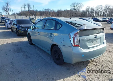 2013 Toyota Prius Two из США, поврежденный, VIN JTDKN3DU0D1642985